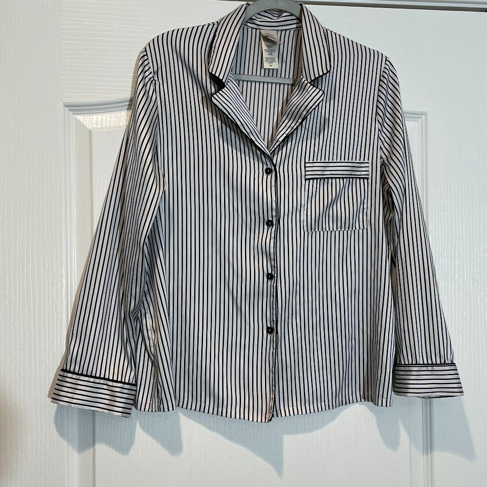 In Bloom by Jonquil Striped Pajama Top Only Size S/P